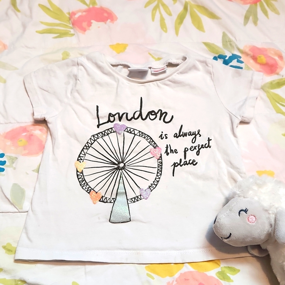 ZARA Baby Girl Short Sleeve Top